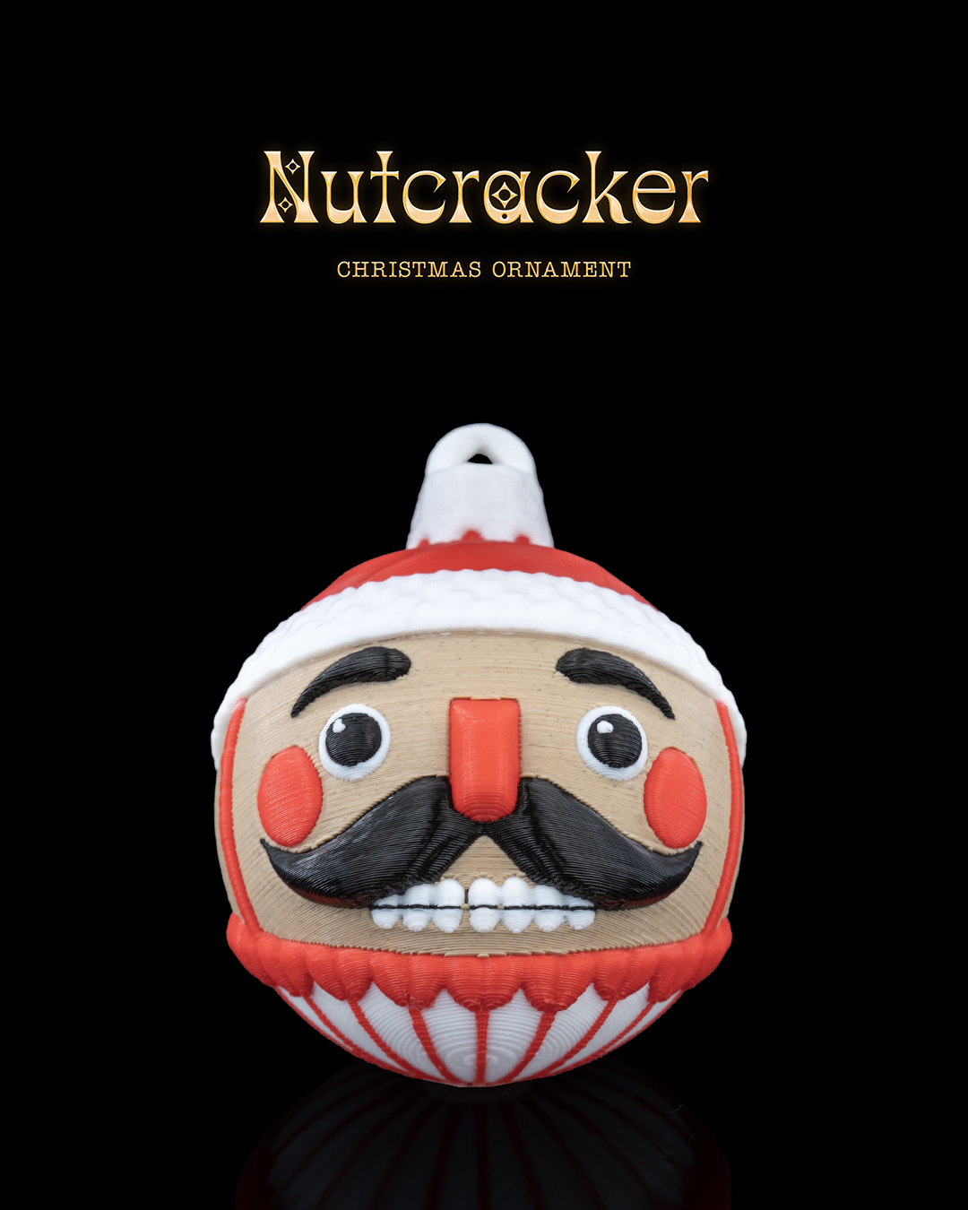 Nutcracker Christmas Ornament
